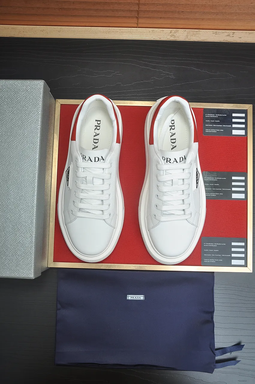 Men's shoes 💰580💶【PRADA】Top original, new season, high quality original goods, top imported calfskin with original imported glue, imported cowhide inside with original cowhide feet, original outsole! Quality guaranteed! Code 38-45 (45 customized)